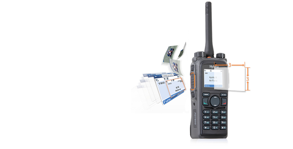 Hytera PD785 DMR Trunk El Telsizi