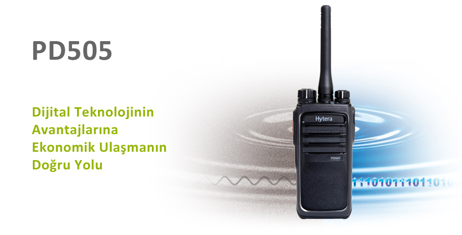 Hytera PD505 DMR El Telsizi