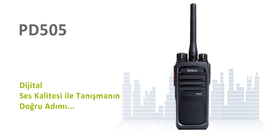 Hytera PD505 DMR El Telsizi